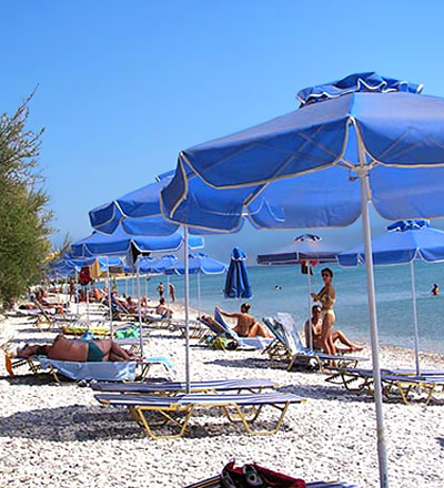 View of the beach